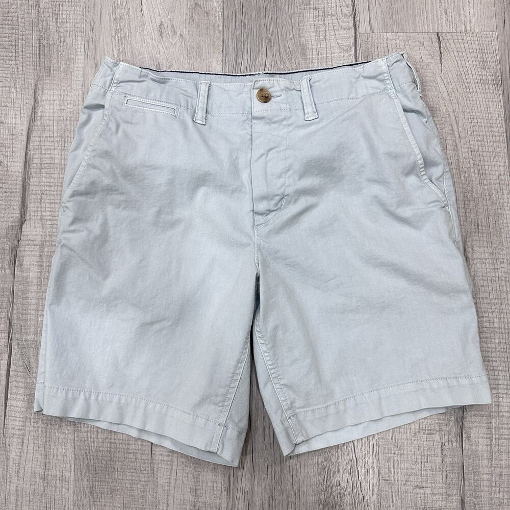 American Eagle Shorts Mens 30 Next Level Flex Blue Chino Casual Classic